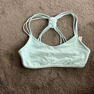 Lululemon pale blue sports bra